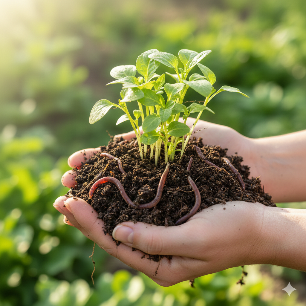 Why Vermicompost Is Essential for Healthy and Sustainable Gardening